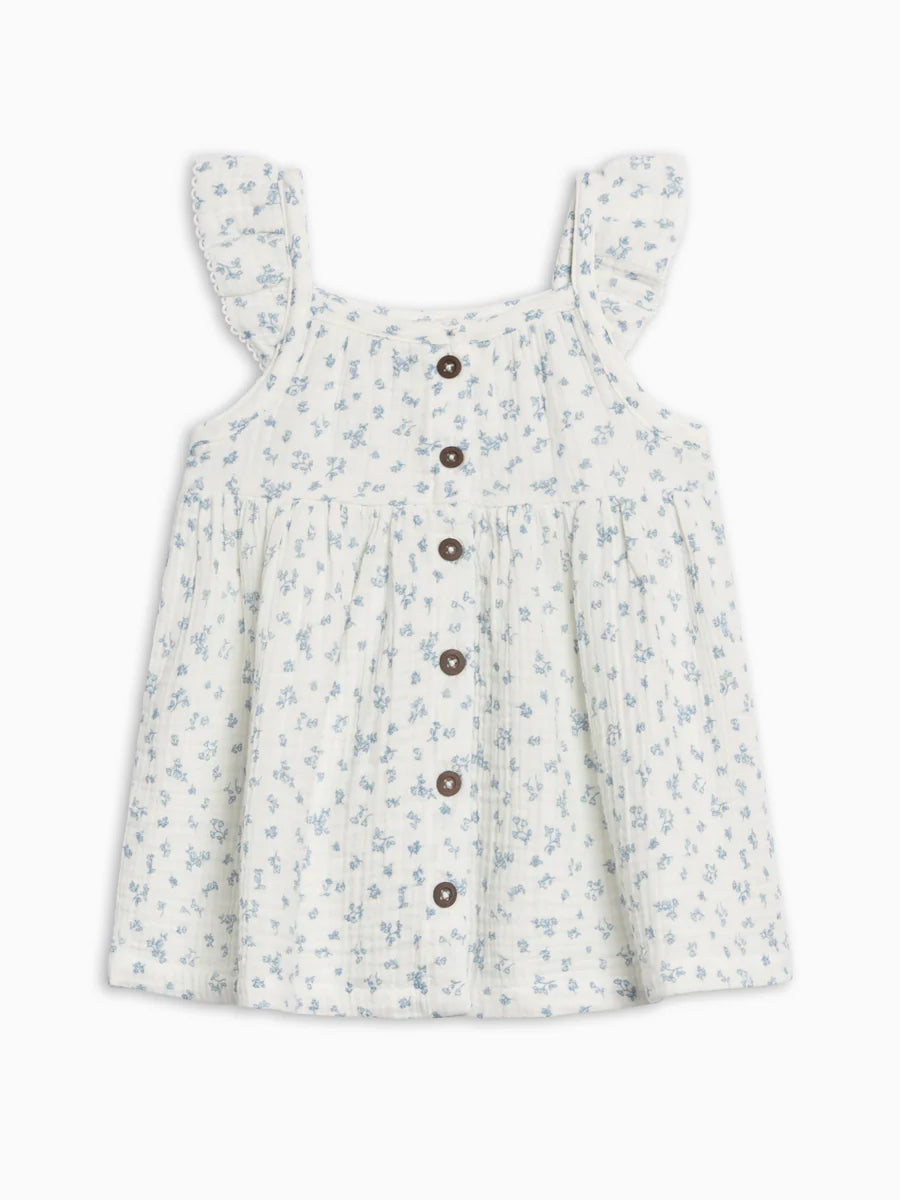 Maisy Muslin Ruffle Dress