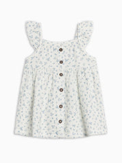 Maisy Muslin Ruffle Dress