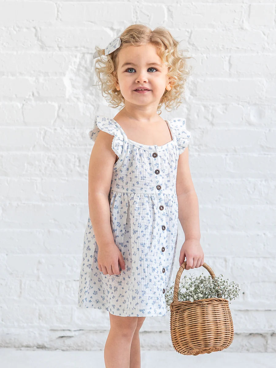 Maisy Muslin Ruffle Dress