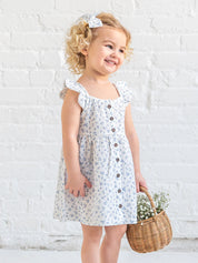 Maisy Muslin Ruffle Dress