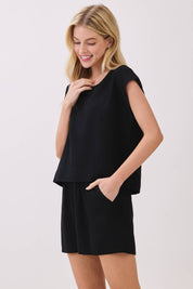 Verona Ruffle Waist Shorts