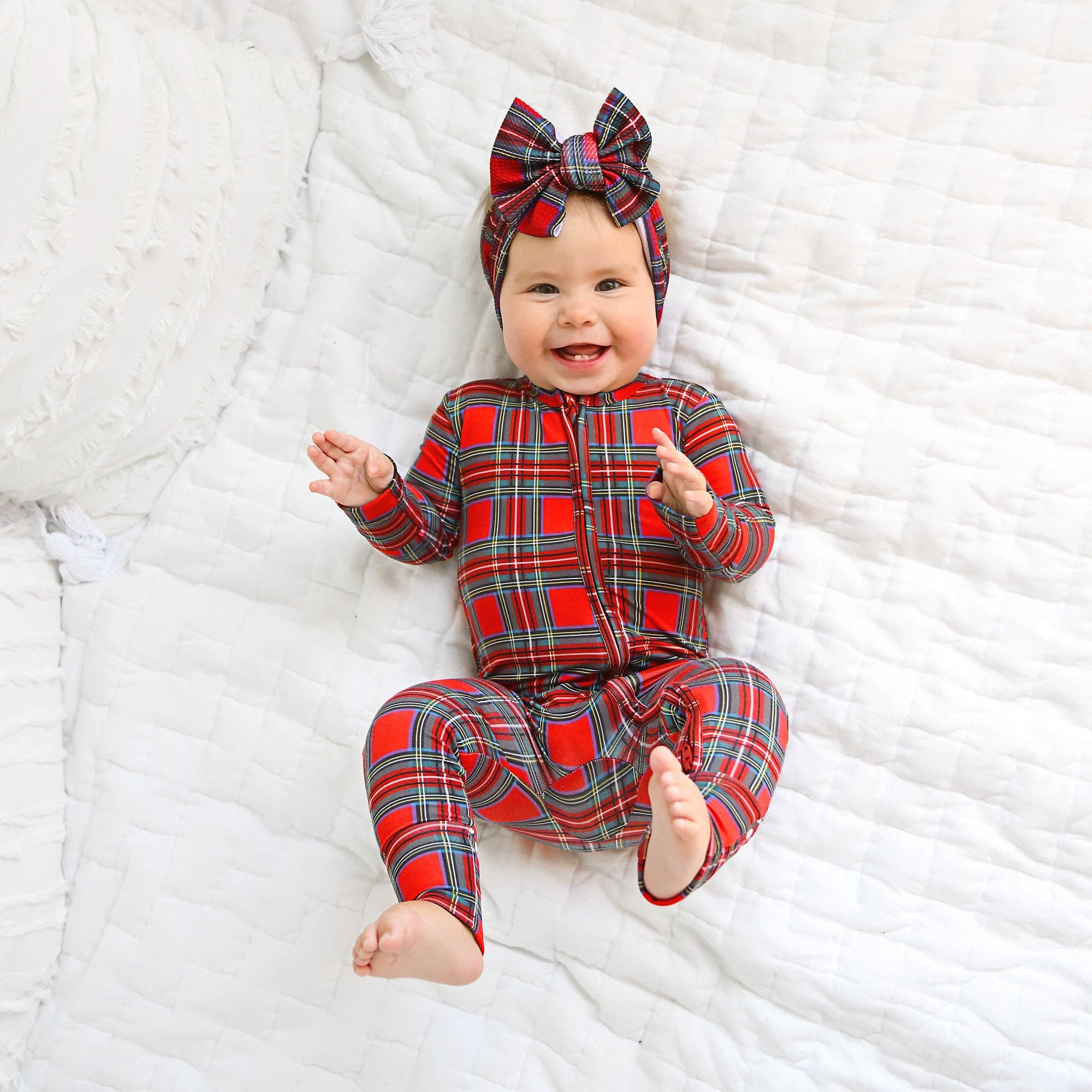 Holland Plaid Zip