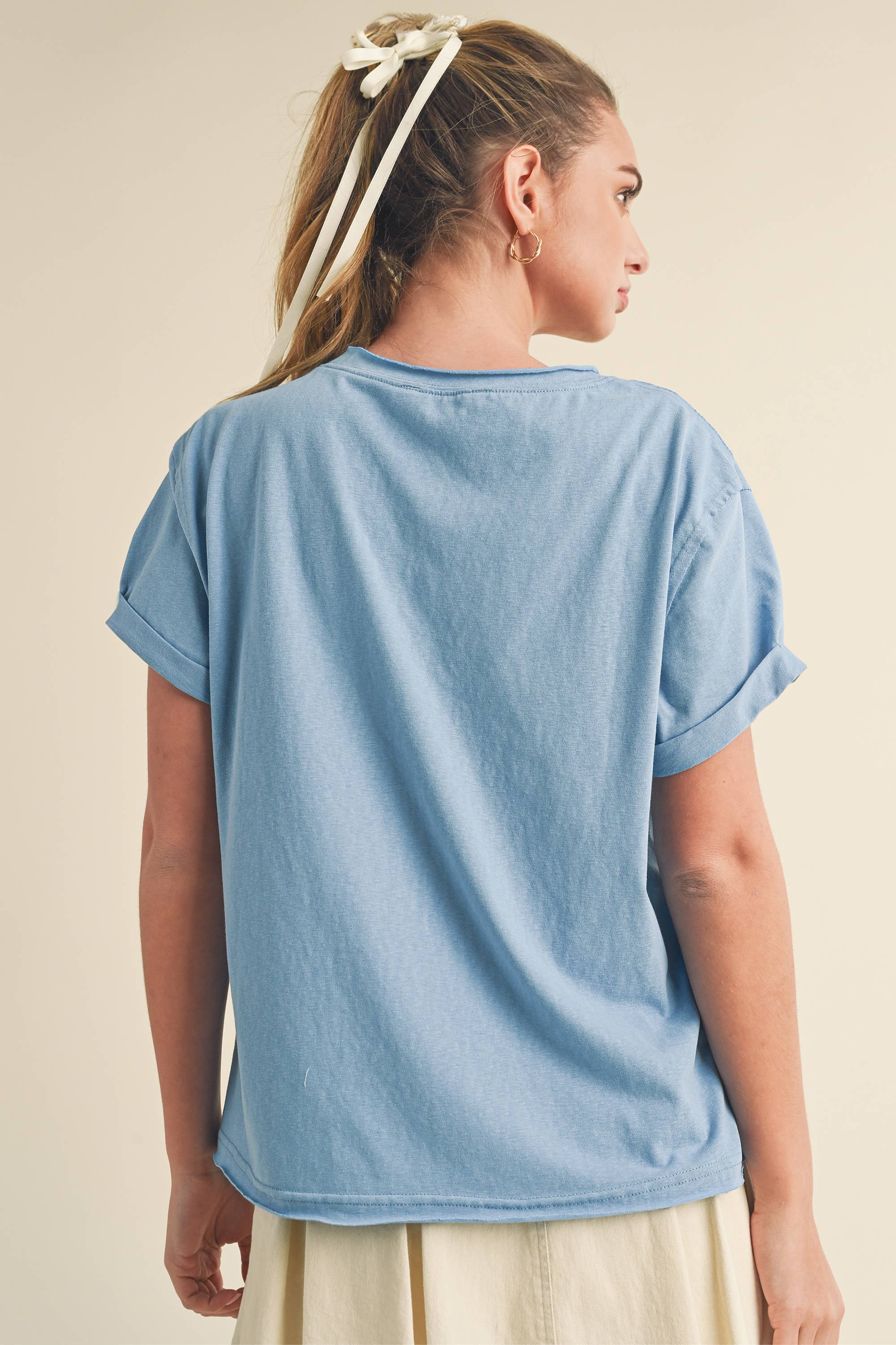 8314DN Mali Baby Tee Short Sleeve Top