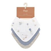 Cove 3-pc. Muslin Bib Set