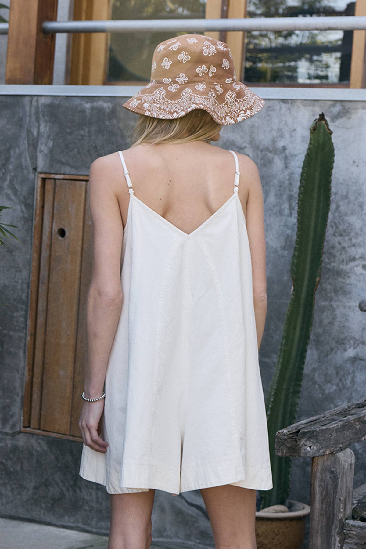 Calla Cotton Swing Romper
