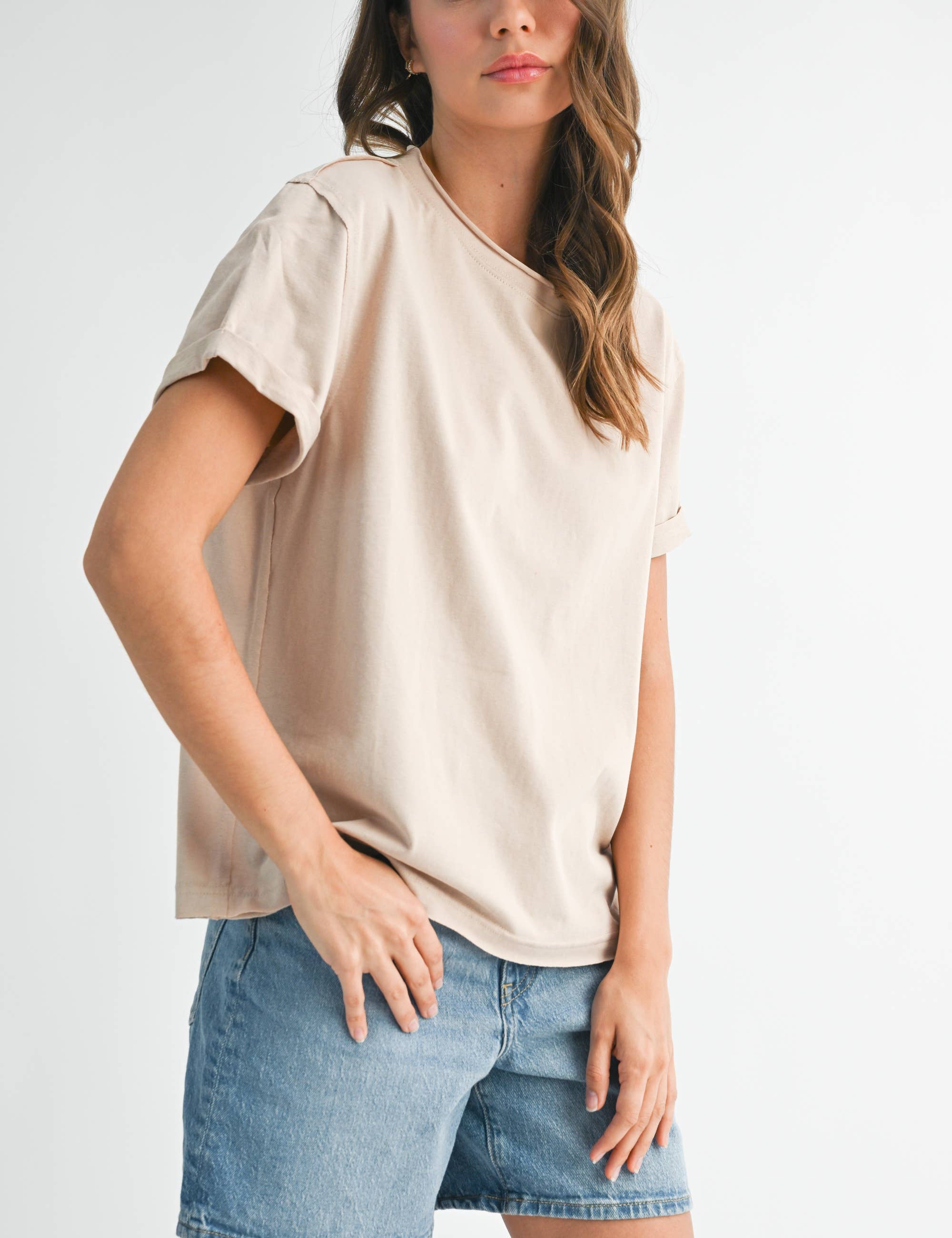 8314DN Mali Baby Tee Short Sleeve Top
