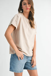8314DN Mali Baby Tee Short Sleeve Top