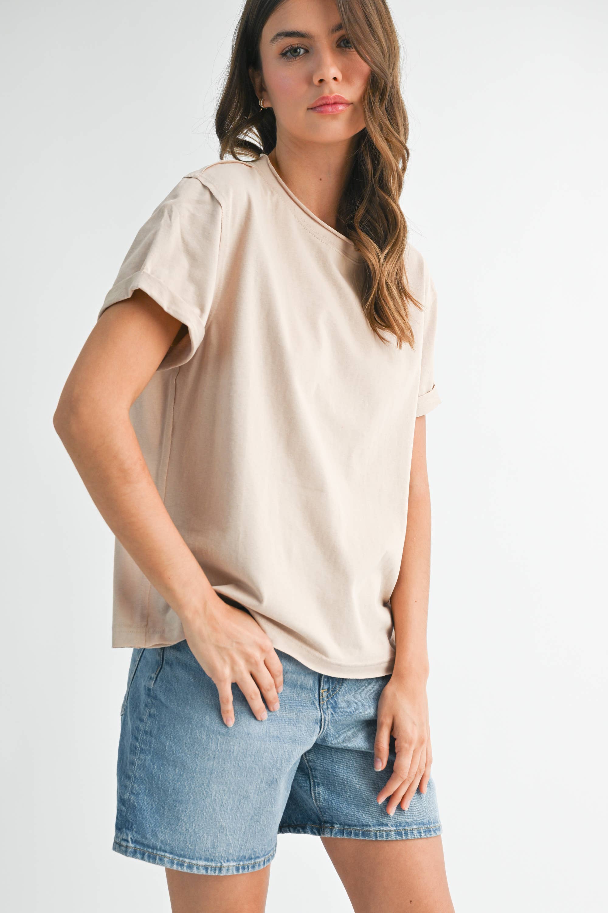 8314DN Mali Baby Tee Short Sleeve Top