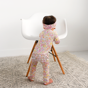 Kennedy Floral Ruffle Zip Easter Floral Sleepies Little