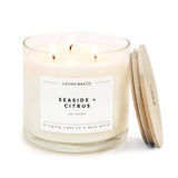 Seaside + Citrus 3-Wick Soy Candle