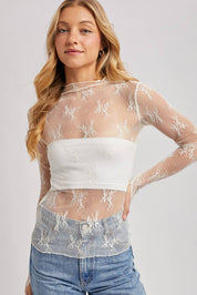 Marguerite Lace Top