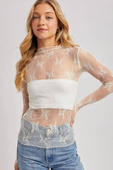 Marguerite Lace Top
