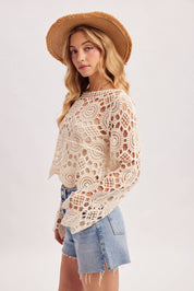 Solstice Crochet Top