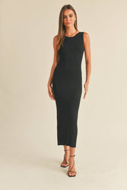 Noemi Ribbed Knit Maxi Dress