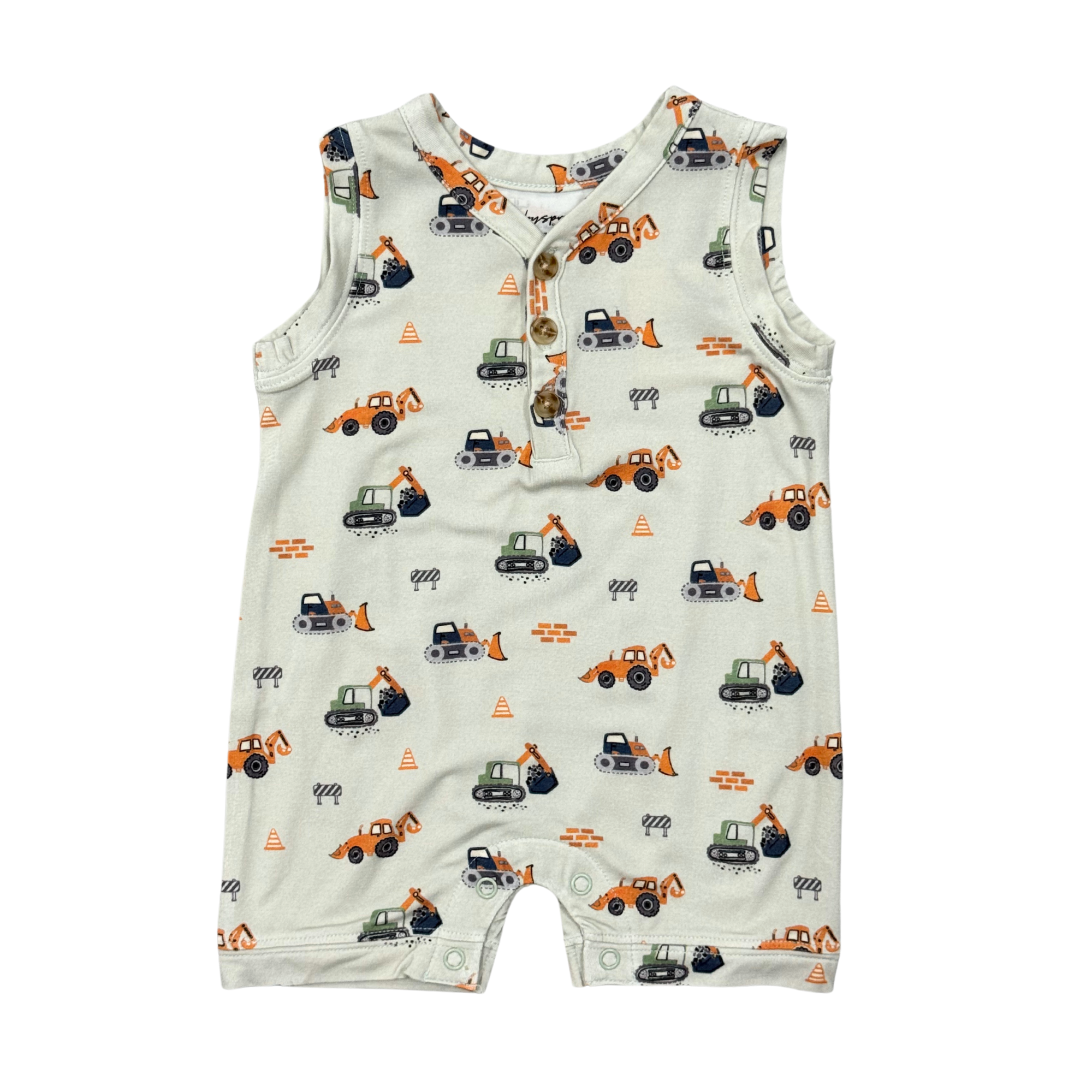 Babysprouts Boy's Sleeveless Romper