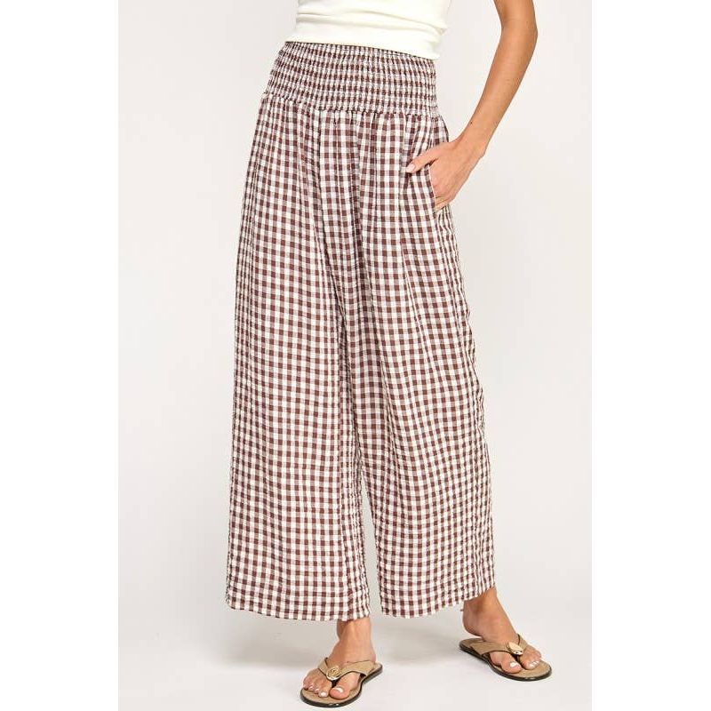 Gingham Pants