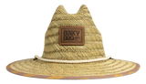 Kids Straw Sun Hat Barney Patrol - Zinked