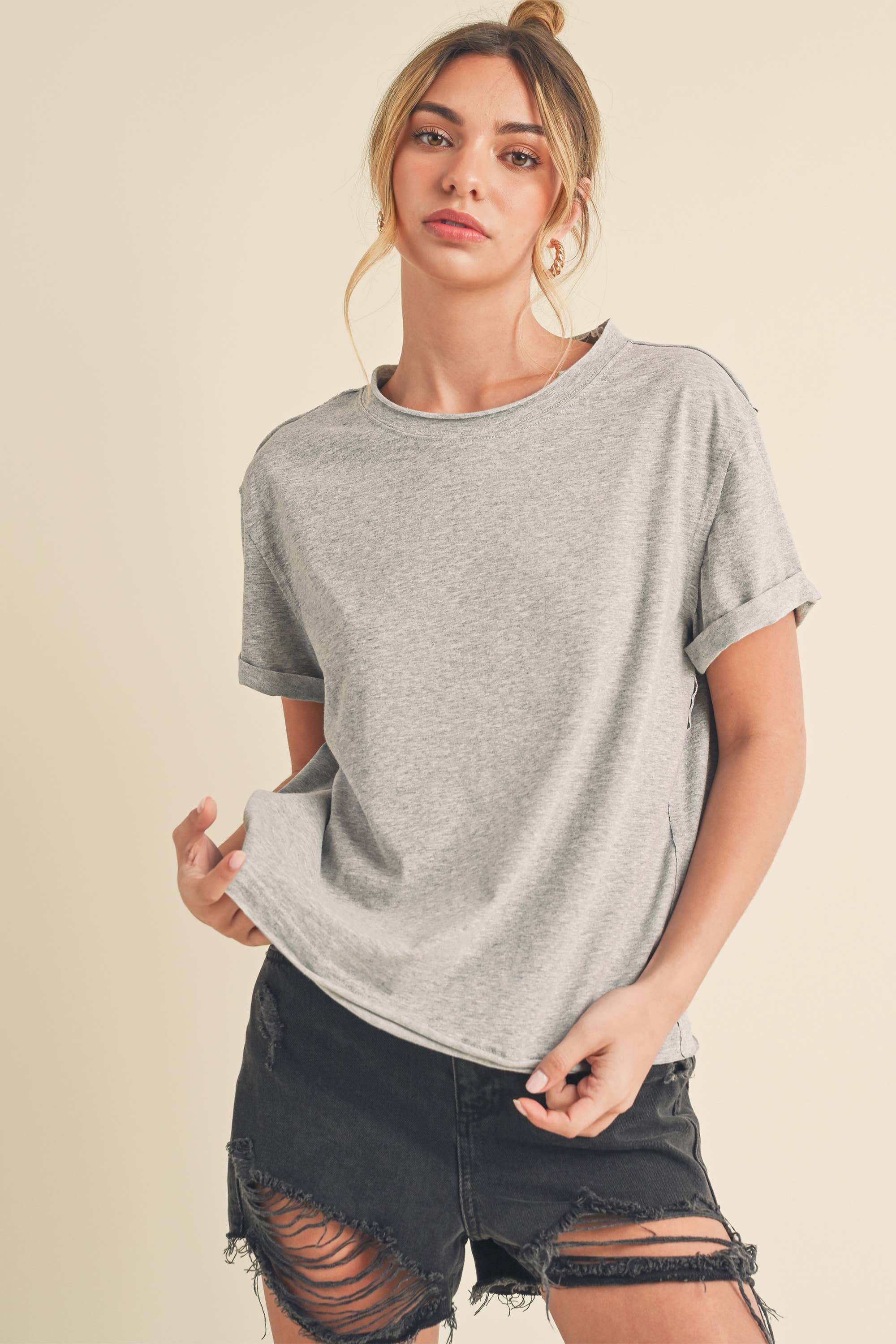 8314DN Mali Baby Tee Short Sleeve Top