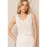 Liza Crochet Top