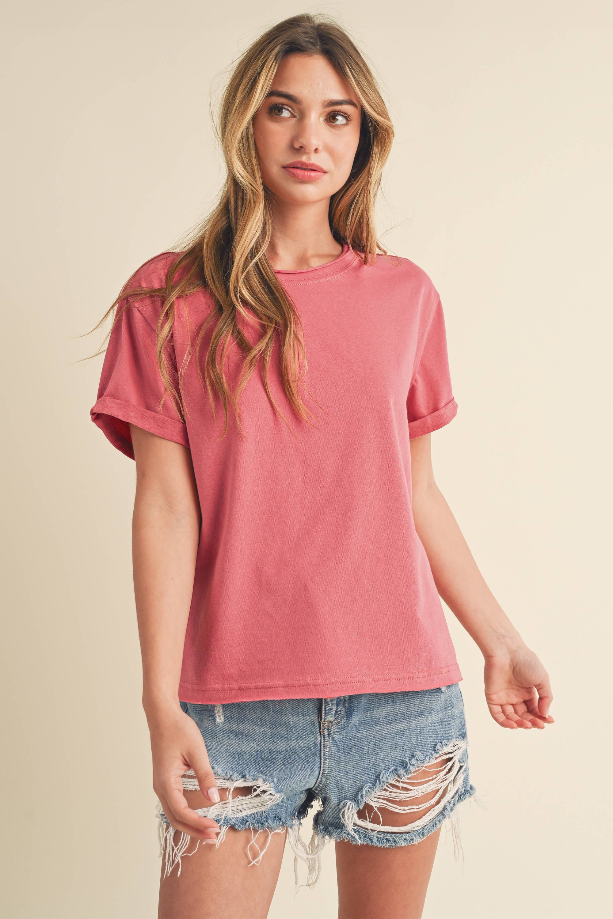 8314DN Mali Baby Tee Short Sleeve Top