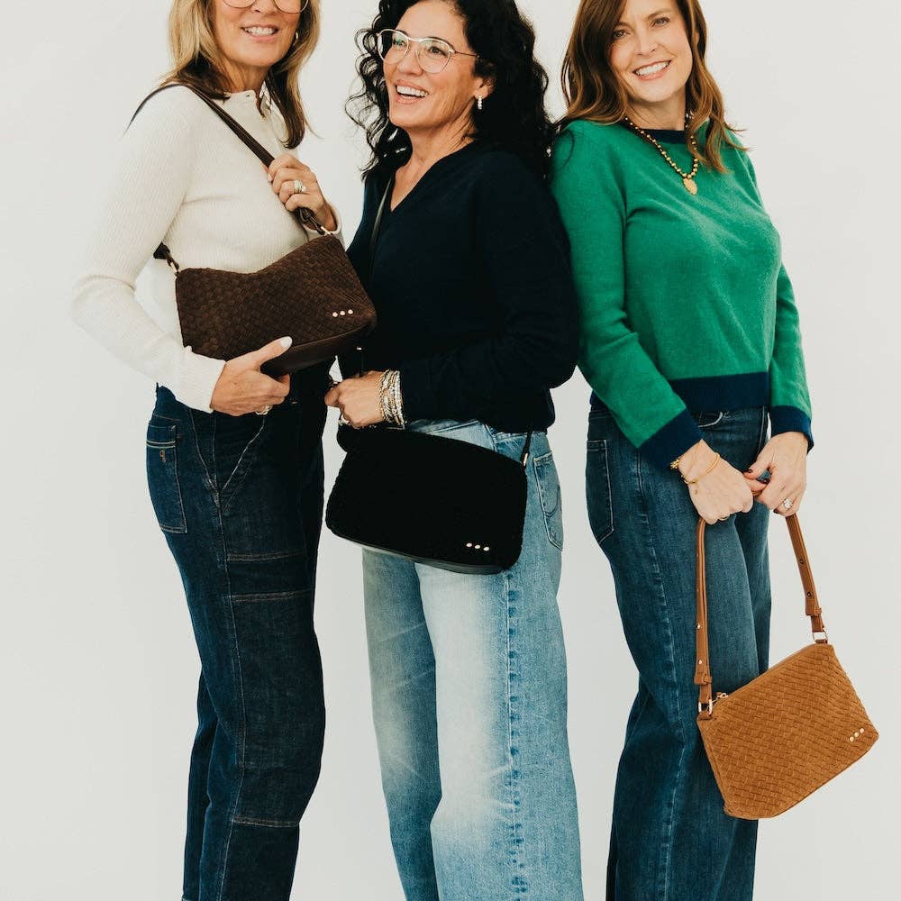 Suede Harper  Bag