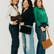 Suede Harper  Bag