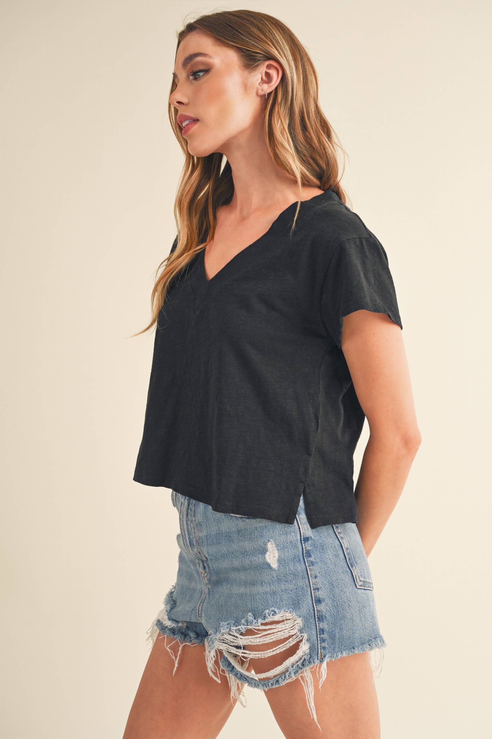 Tilly V-Neck Top