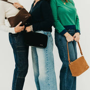 Suede Harper  Bag