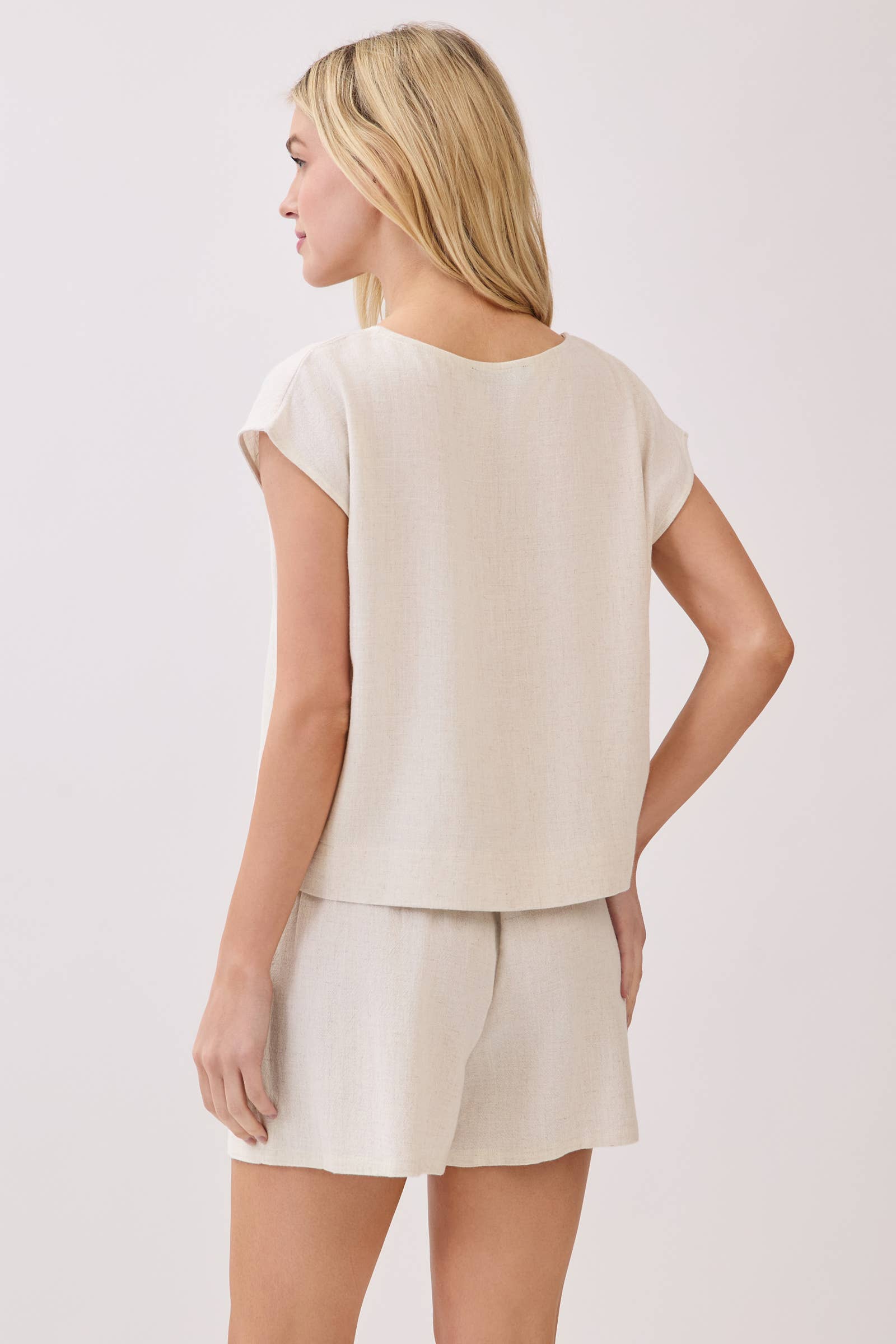 Verona Ruffle Waist Shorts