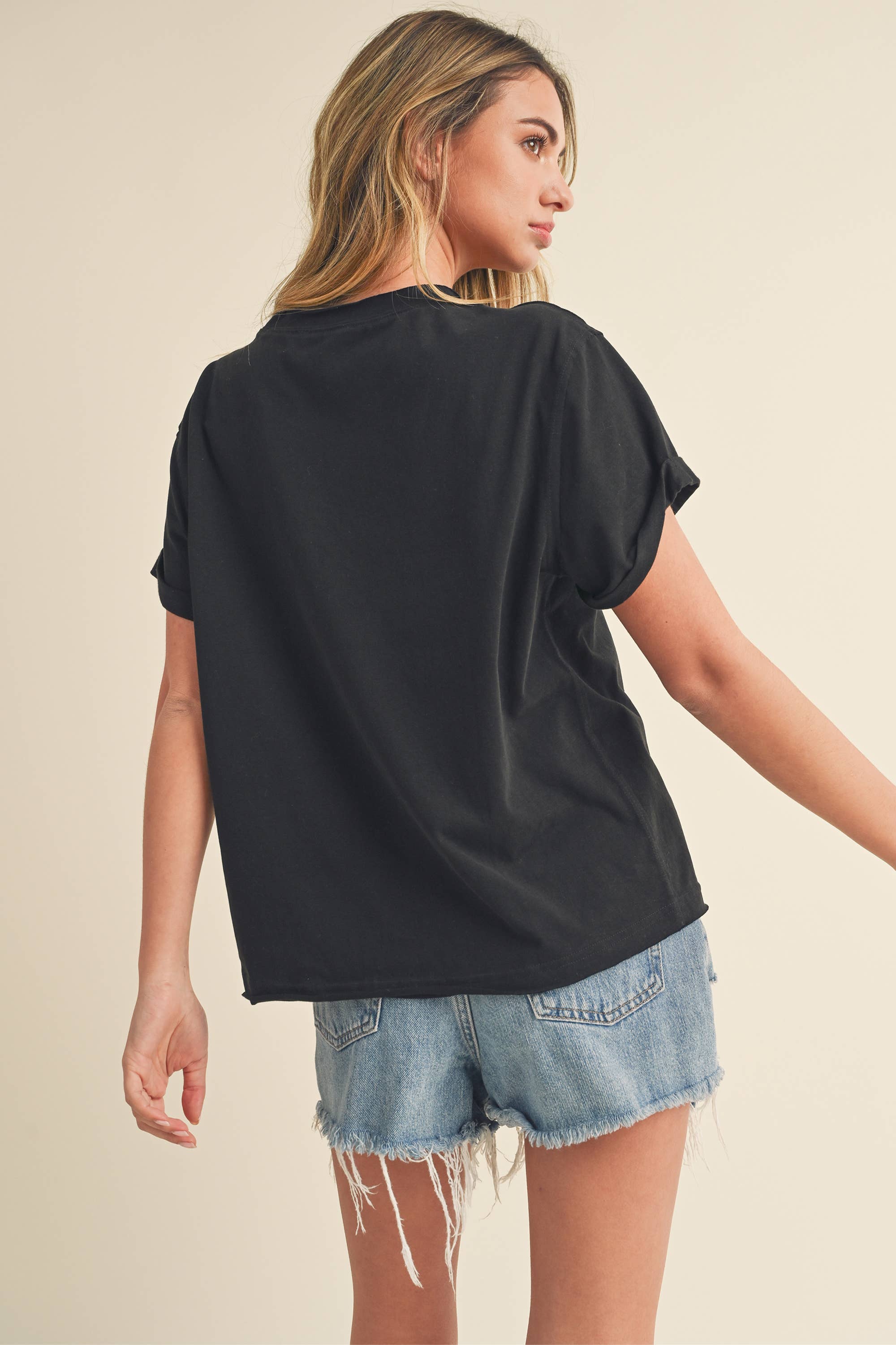 8314DN Mali Baby Tee Short Sleeve Top