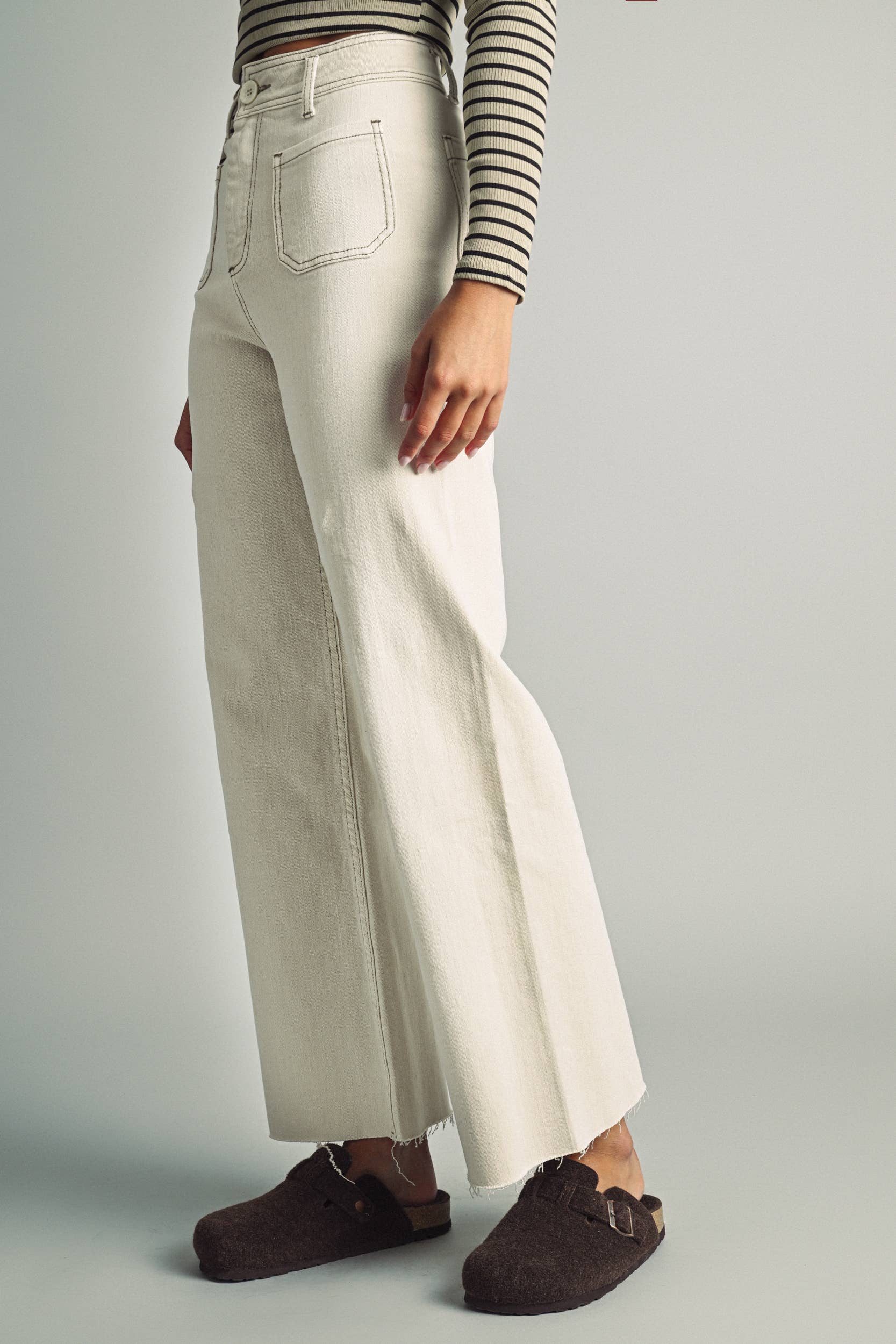 Florence Wide Leg Pocket Pants