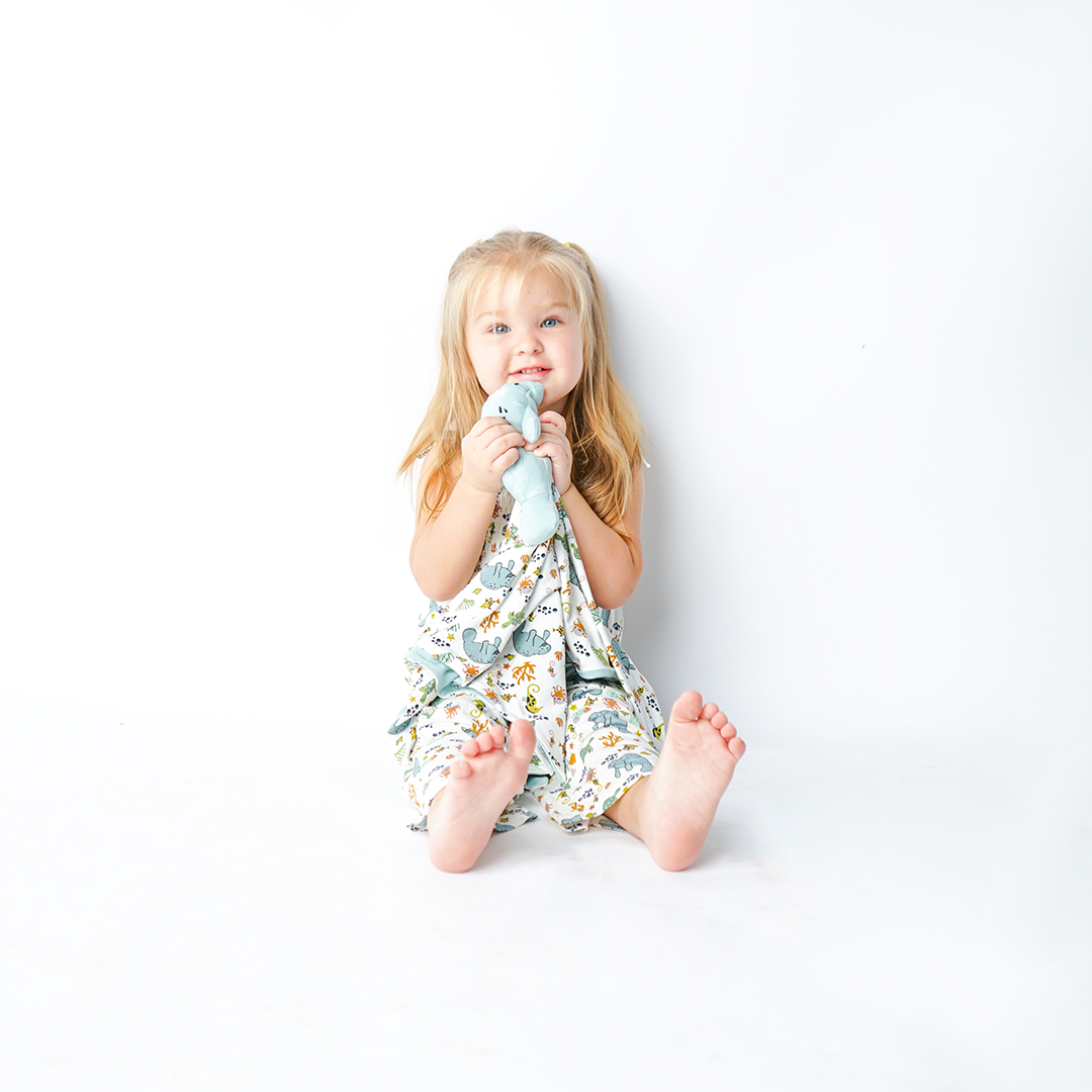 Manatee Baby Gift Bamboo Baby Lovey