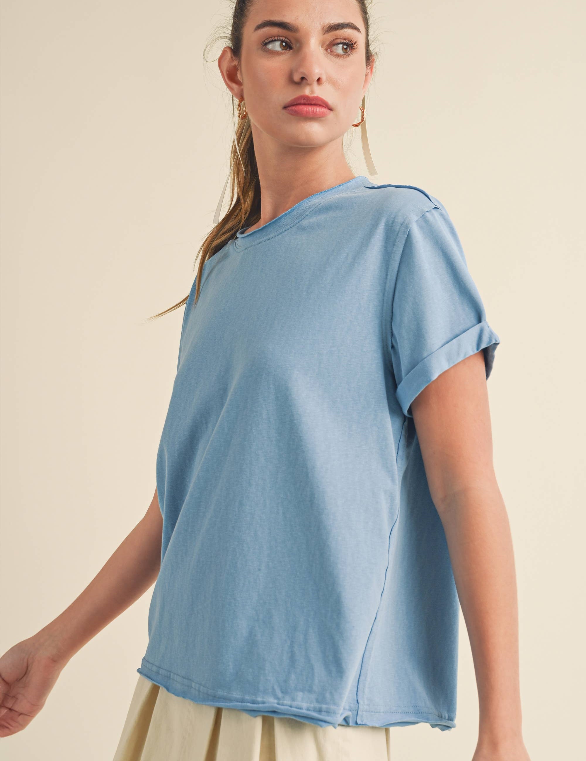 8314DN Mali Baby Tee Short Sleeve Top