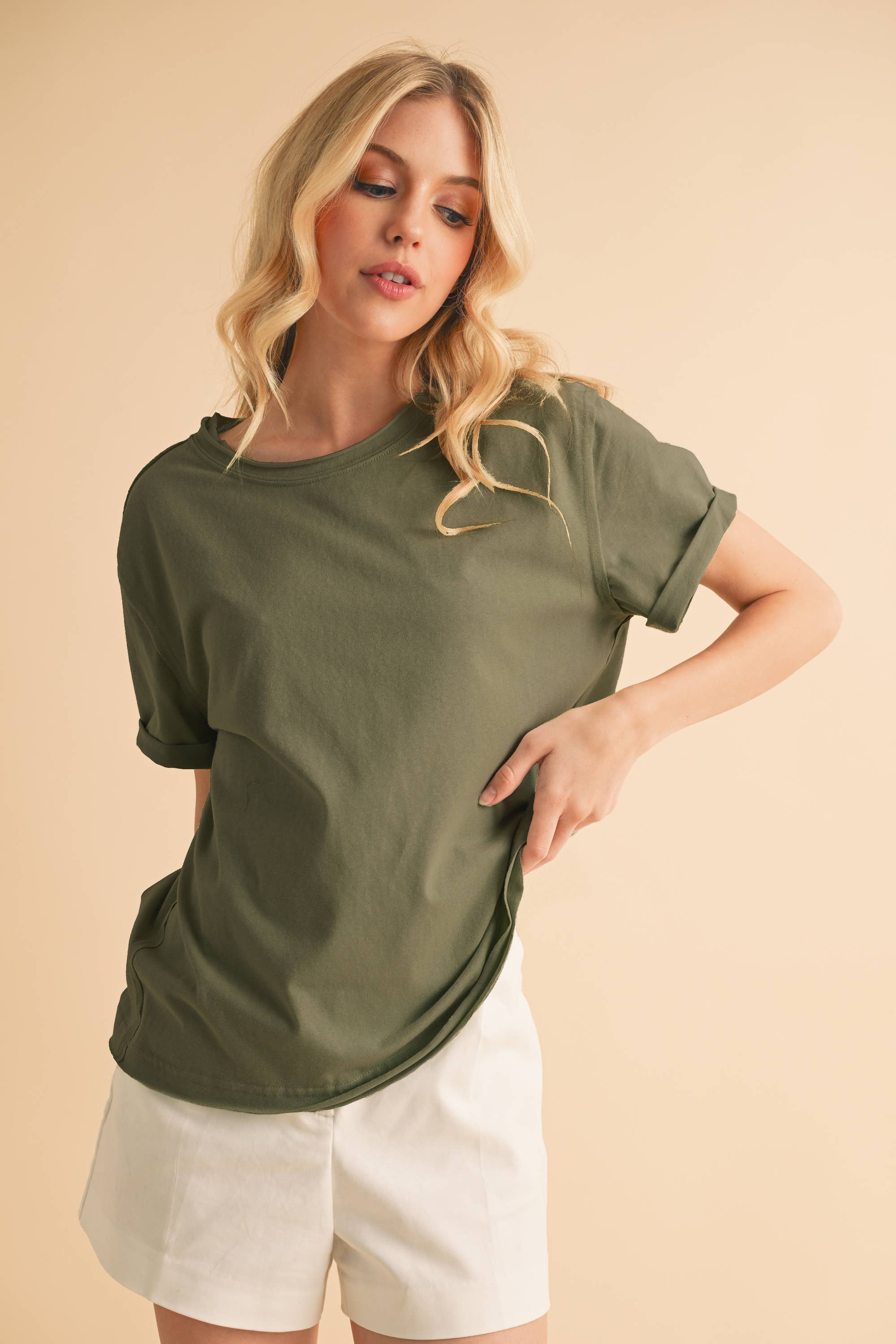 8314DN Mali Baby Tee Short Sleeve Top