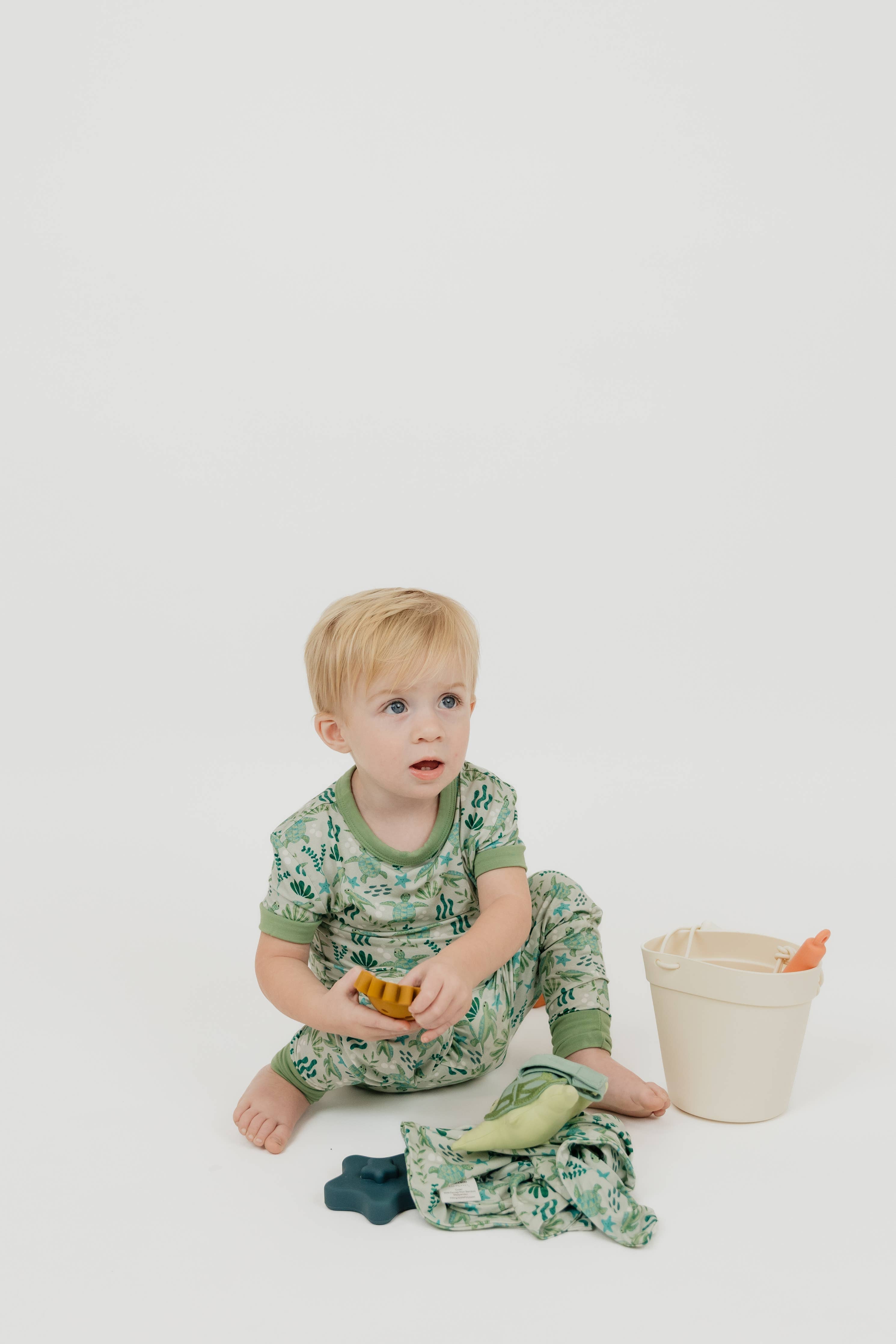 Save the Sea Turtles Bamboo Kids Pajamas