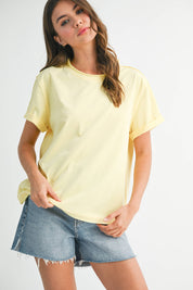8314DN Mali Baby Tee Short Sleeve Top