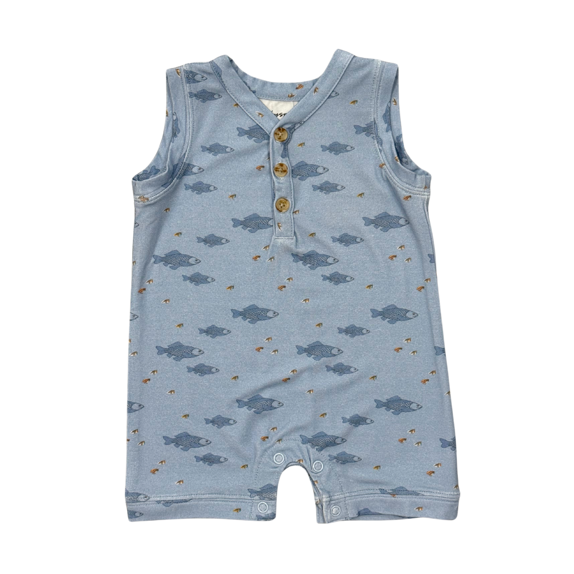 Babysprouts Boy's Sleeveless Romper