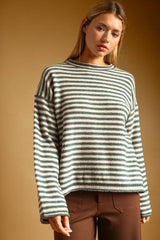 Positano Striped Sweater