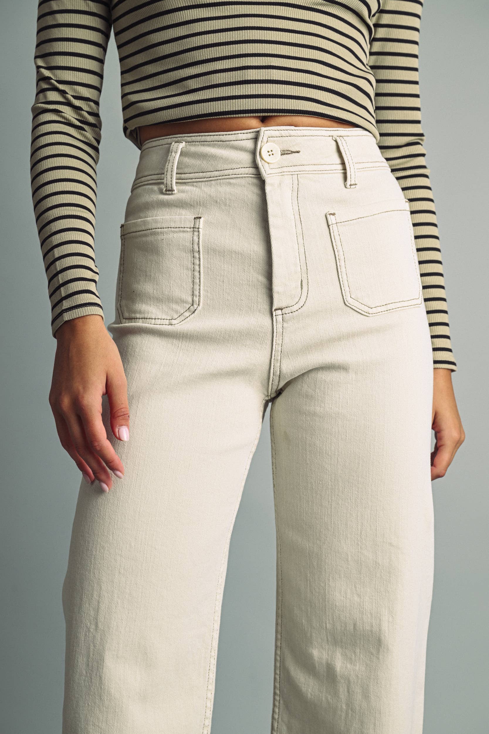 Florence Wide Leg Pocket Pants