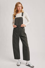 BARREL OVERALLS JUMPSUIT