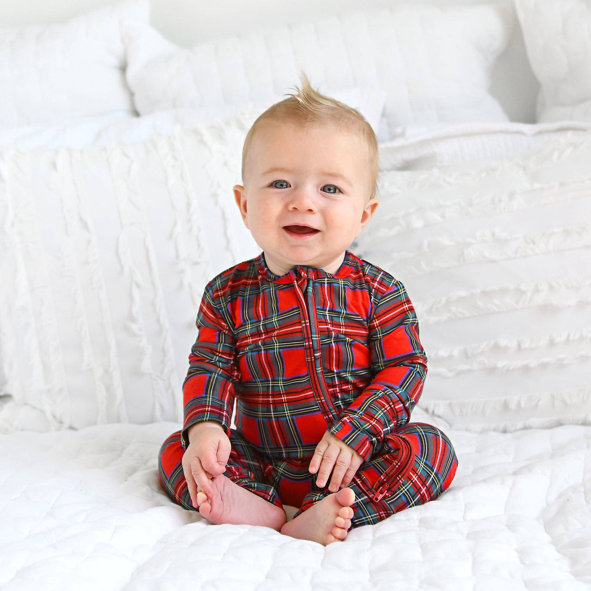 Holland Plaid Zip
