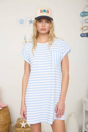 Textured Stripe Dress