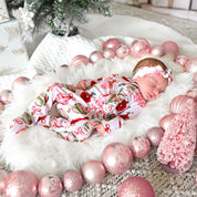 Ornate Ornaments Ruffle Zip