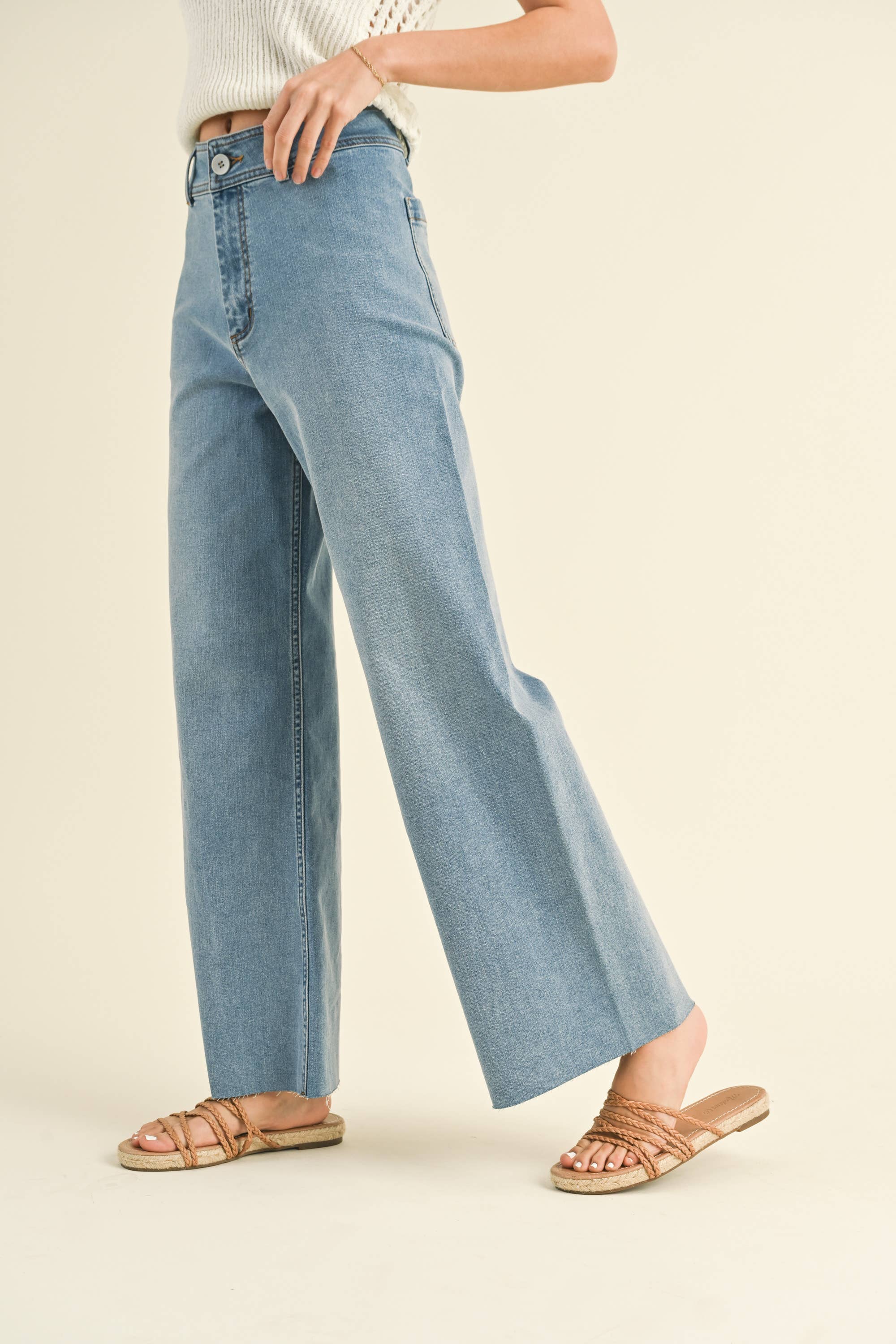 Coastline Wide Leg Denim