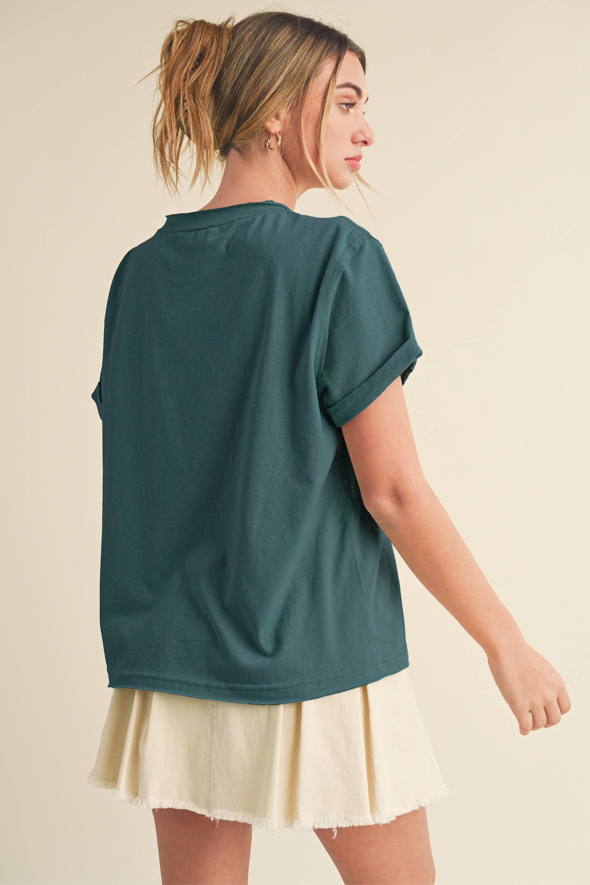 8314DN Mali Baby Tee Short Sleeve Top