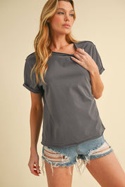 8314DN Mali Baby Tee Short Sleeve Top