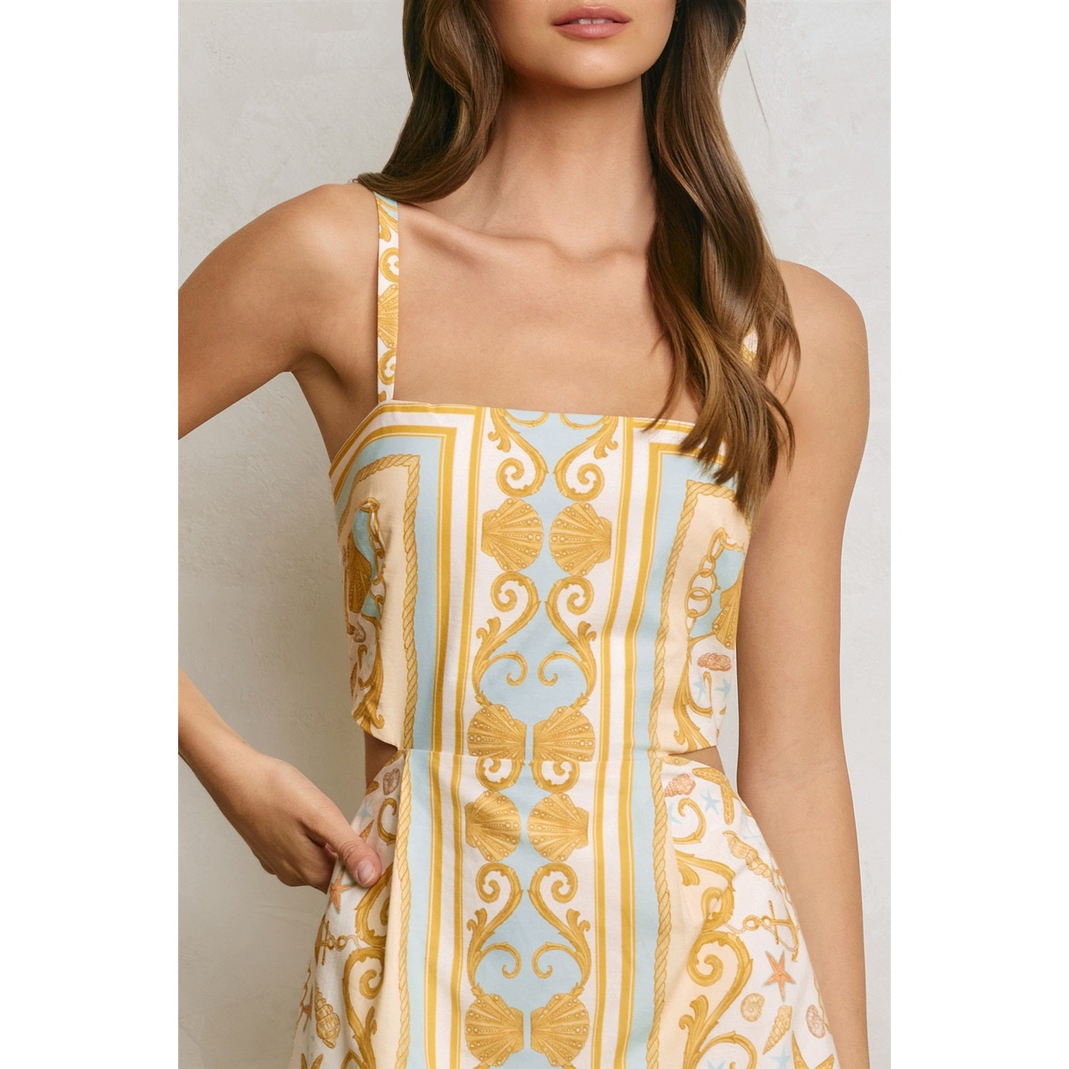 The Seashell Cutout Dress