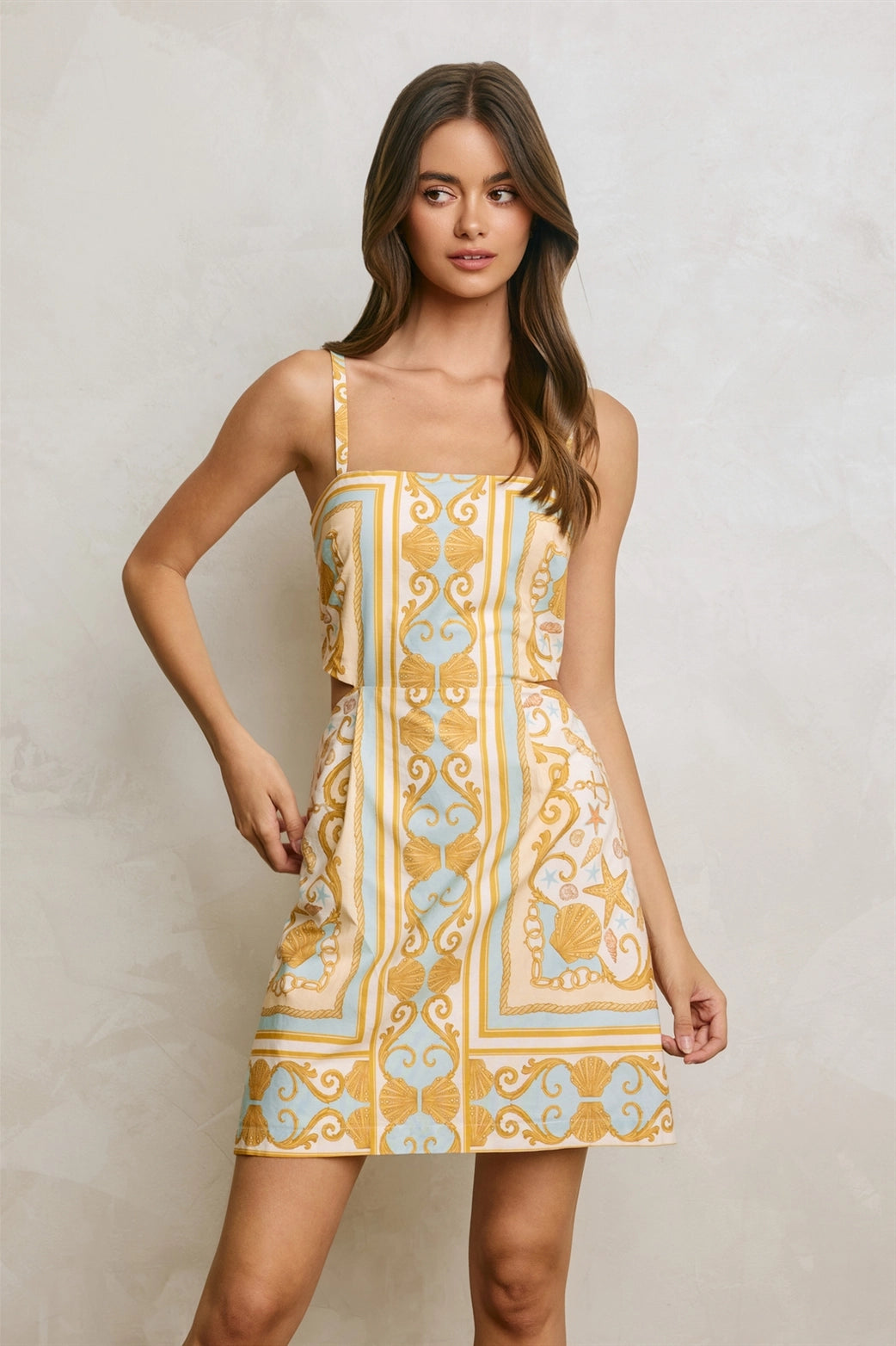The Seashell Cutout Dress