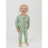 Save the Sea Turtles Bamboo Convertible Baby Pajamas