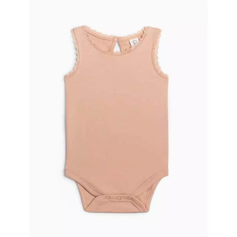 Blush Lace Bodysuit - SiestaBabyCo